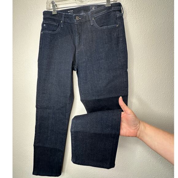 AG Medium Wash Whiskered Prima Cigarette Leg Jeans 30 - Picture 4 of 14
